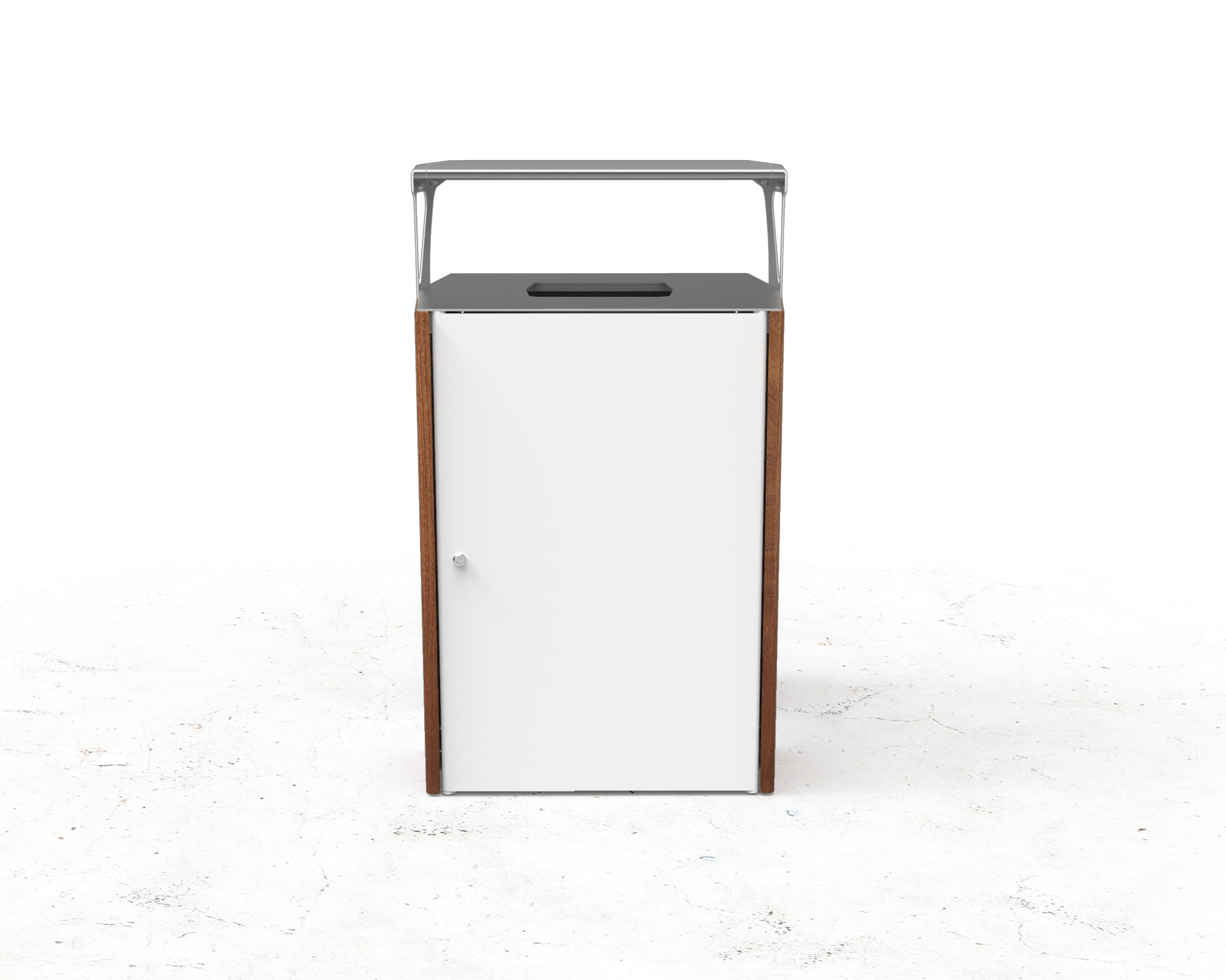 Street and Garden –Array Bin Enclosure _ FRONT