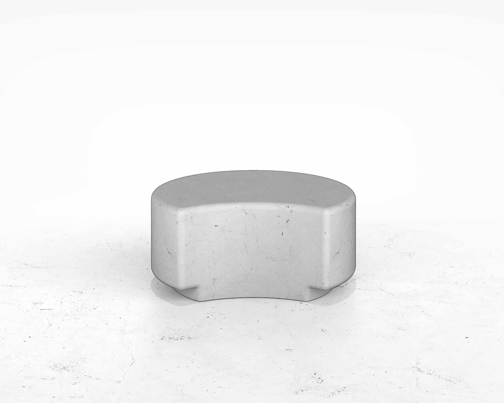 Street and Garden –Bikki-Backless-Bench-_-SIDE
