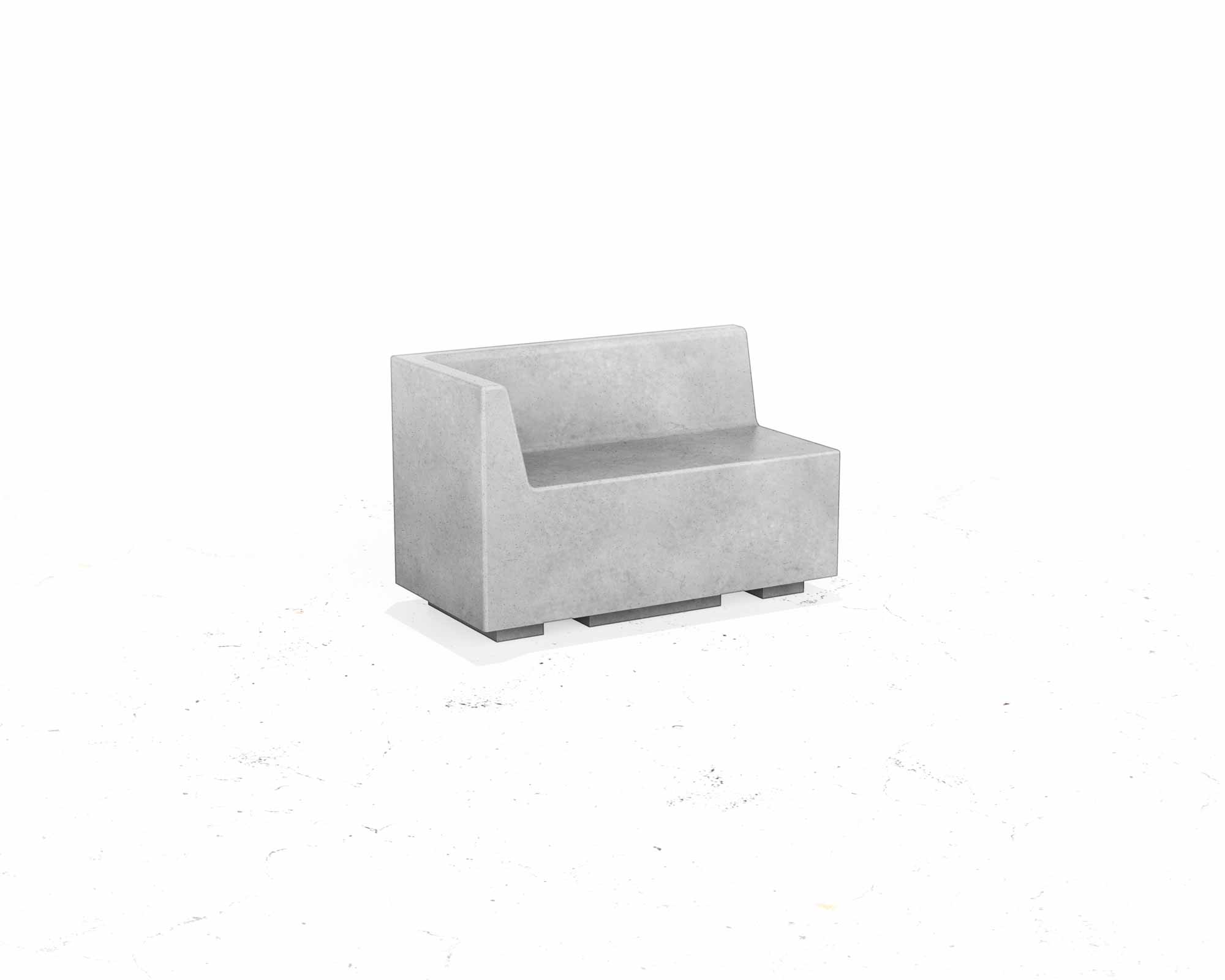 Street and Garden –Blok-Backed-Bench—Hero