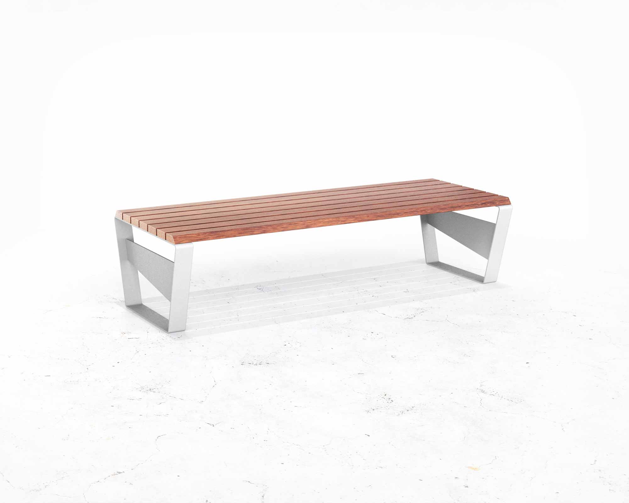Street and Garden –cruiser-backless-platform-bench-hero