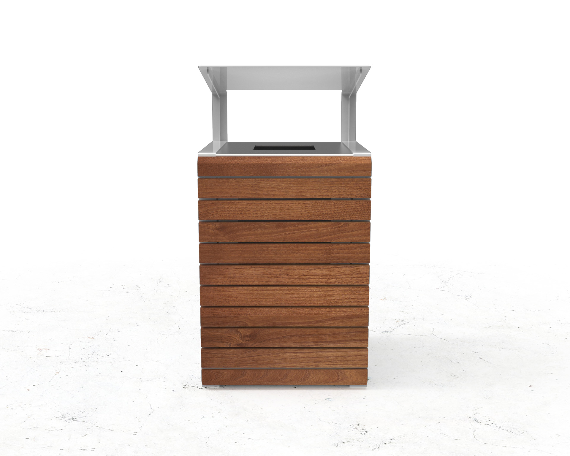 Street and Garden –Cruiser Bin Enclosure _ FRONT
