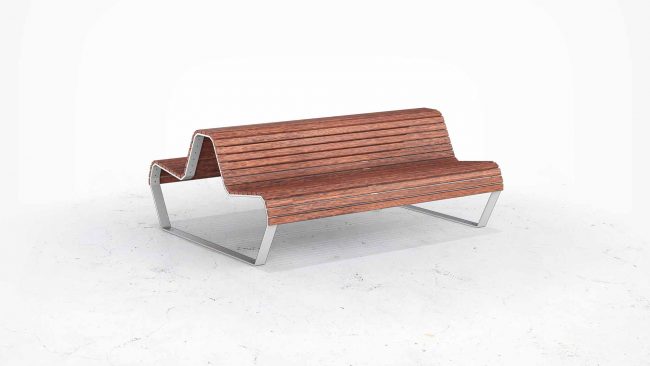 Backed Platform Bench