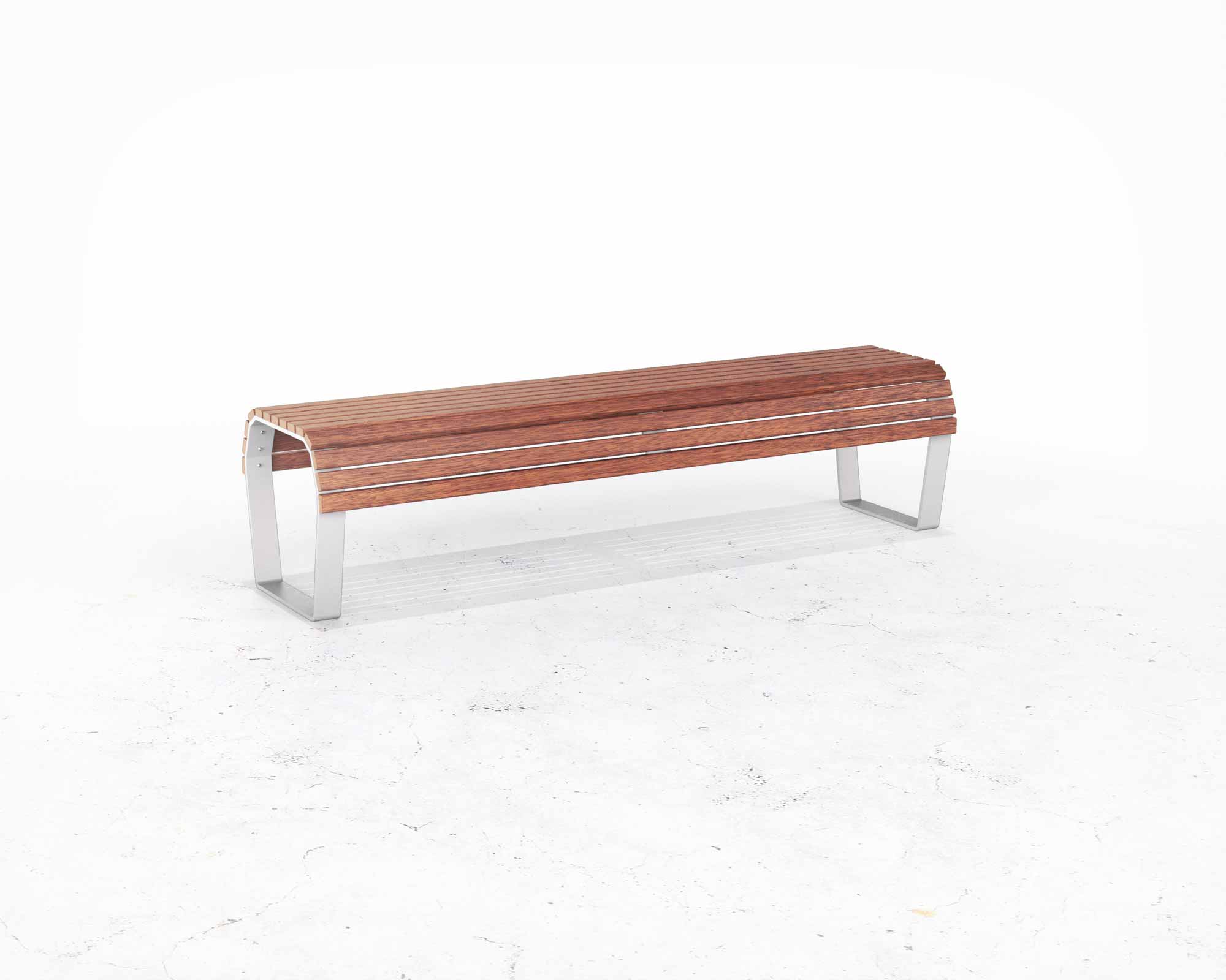 Street and Garden –dek-backless-bench-hero-1