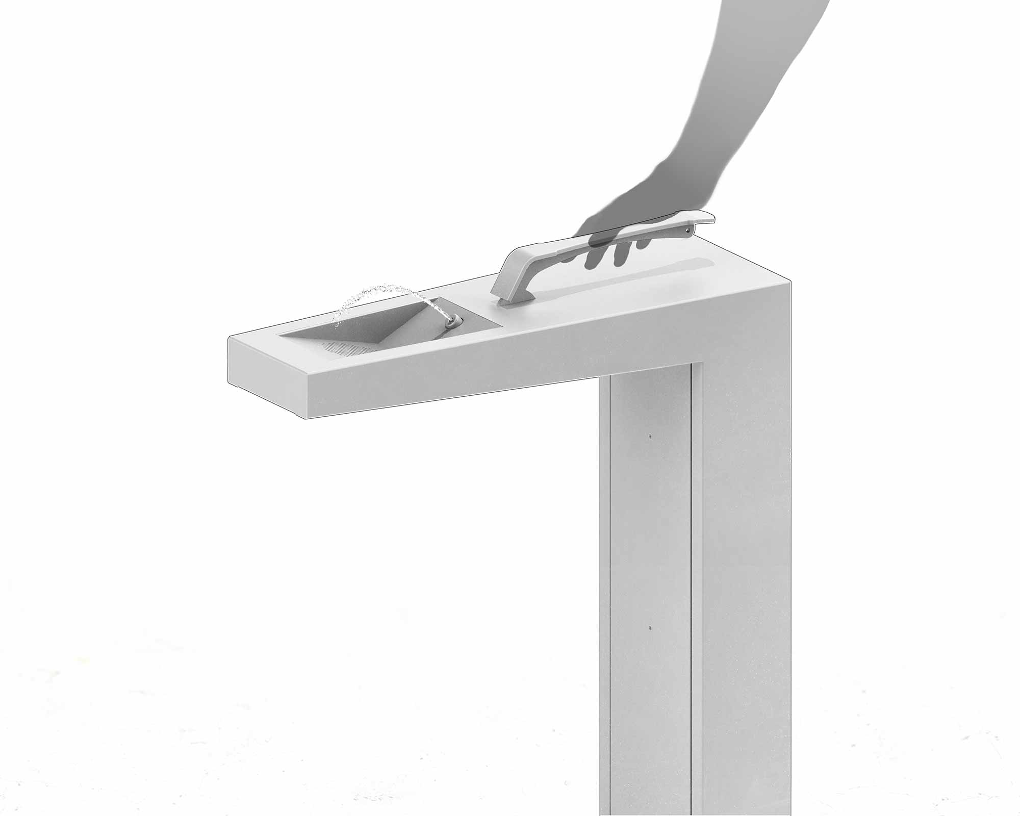 Street and Garden –DEK-DRINKING-FOUNTAIN-BUBBLER-1