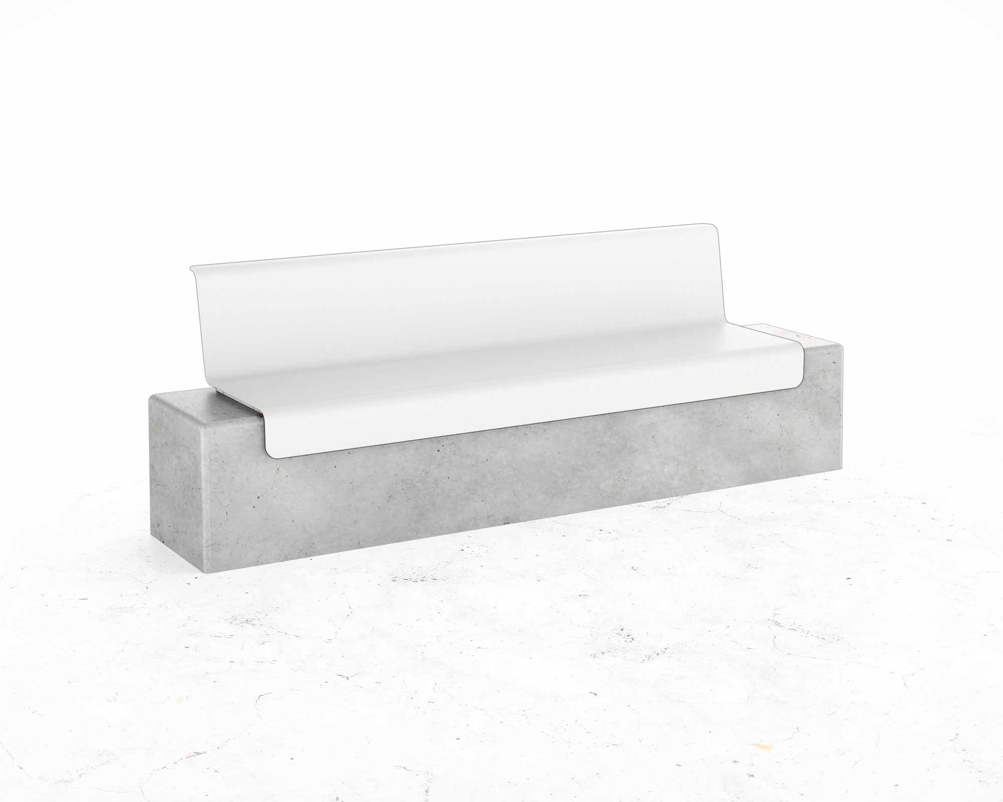 Street and Garden –Drape-Backed-Bench—Hero