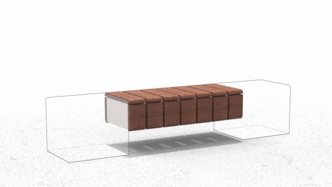 Timber Backless Bench