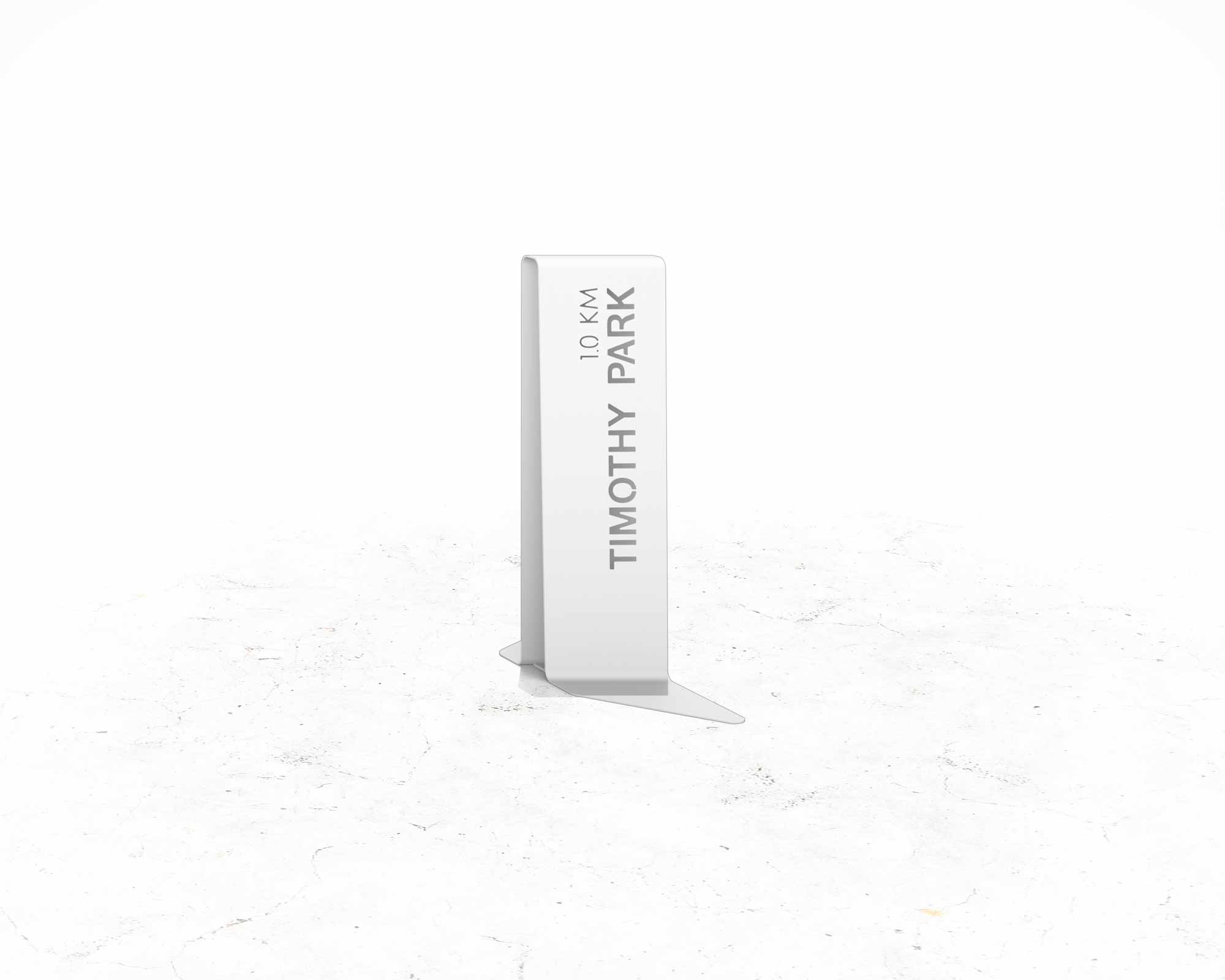Street and Garden –DRAPE-WAYFINDING-SIGNAGE—FRONT