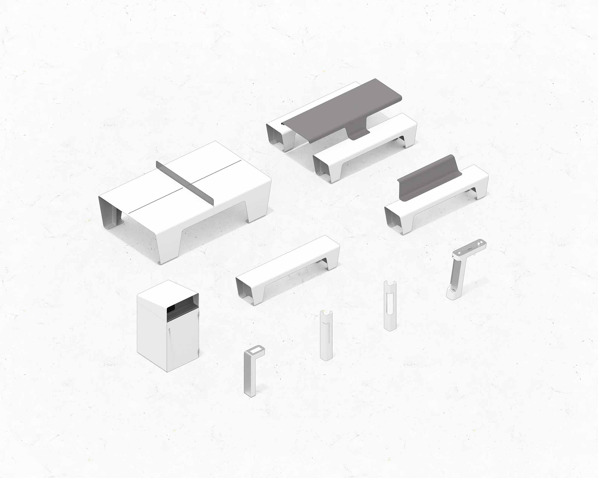 Street and Garden –FLIGHT – Family-Render