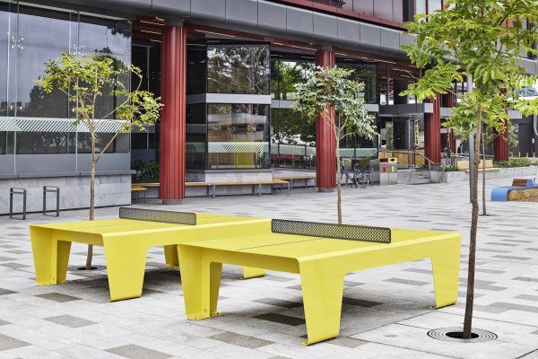 Western Sydney University Outdoor Space – Street and Garden Street Furniture Project