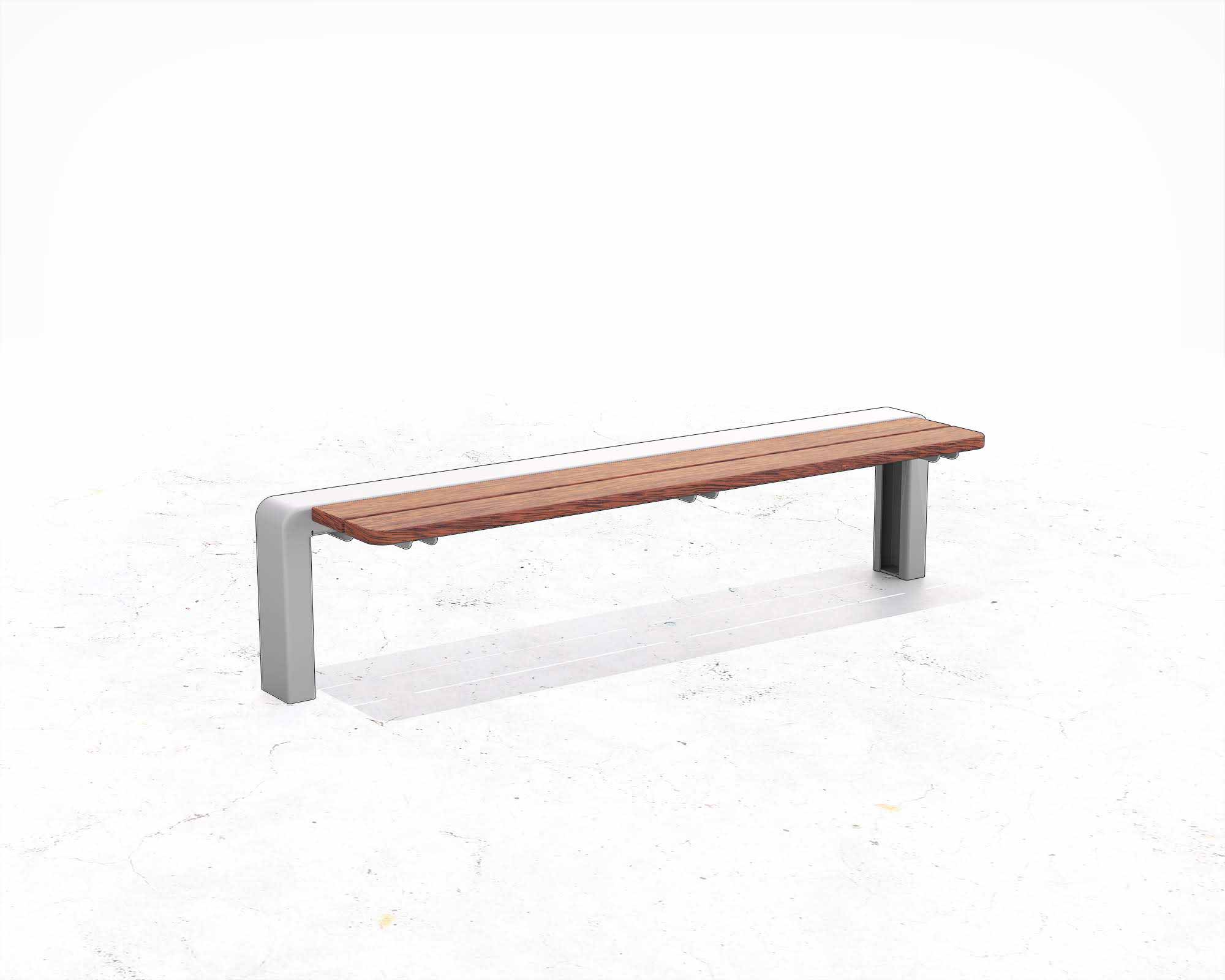 Street and Garden –VERSA–backless-bench—hero
