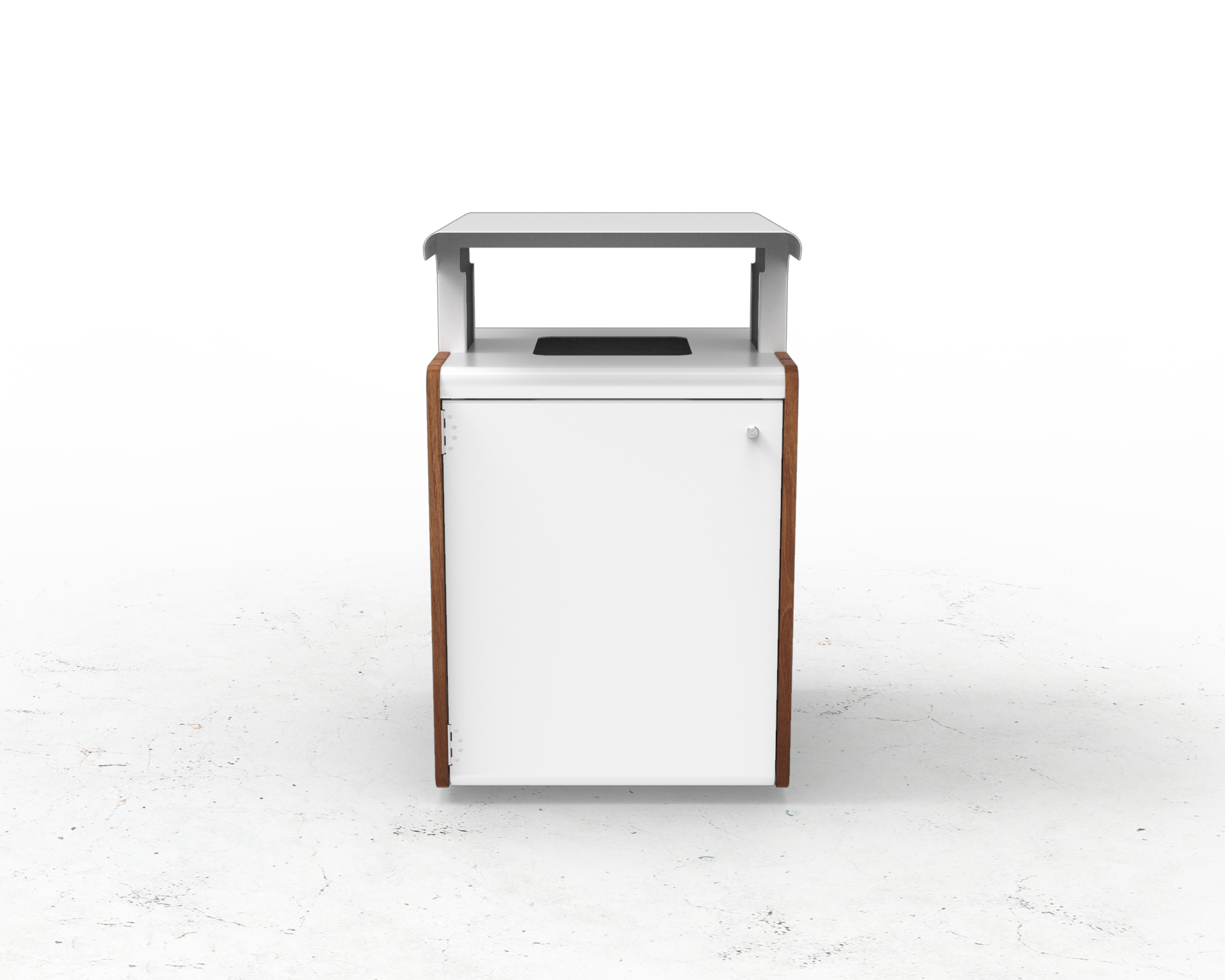 Street and Garden –Versa Bin Enclosure _ FRONT